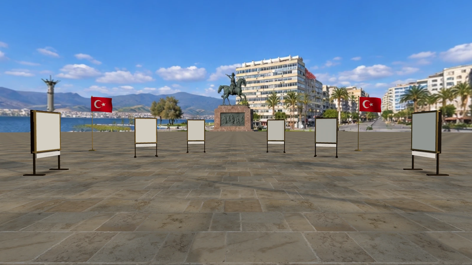 İzmir’de Cumhuriyet Meydanı